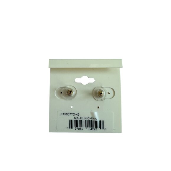 TAHARI Antiqued Jewel Stud Earrings NEW New never worn - Picture 4 of 5